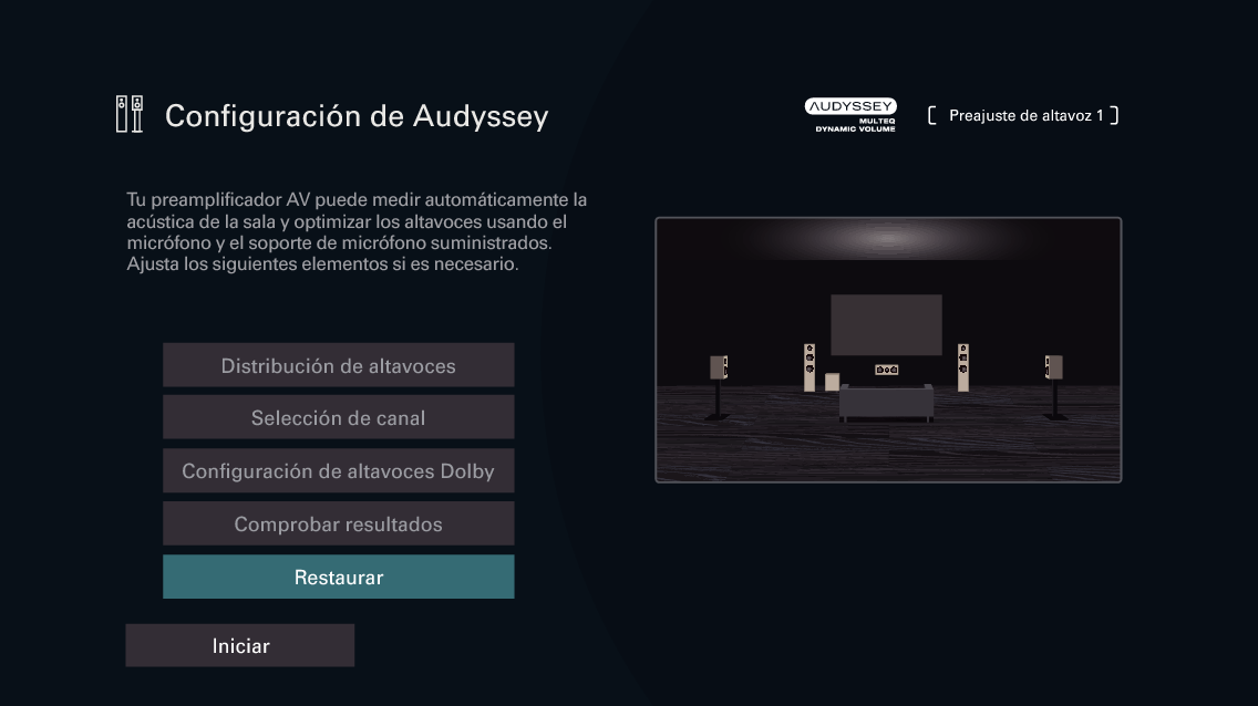 GUI AudysseySetup C70s